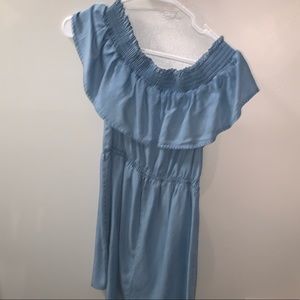 Express jean dress